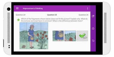 Screenshot of the application Child Tests - developmental game for children - #8
