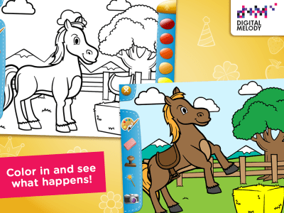 Screenshot of the application Joypa Colors Kids Coloring Fun - #2