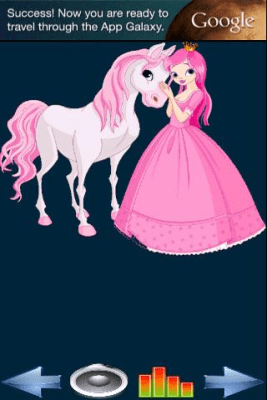 Screenshot of the application Assemble the princess figure - #3