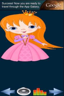 Screenshot of the application Assemble the princess figure - #4
