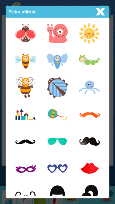 Screenshot of the application KIDOZ paint set - #4