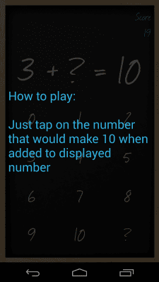 Screenshot of the application Number Bonds - #2