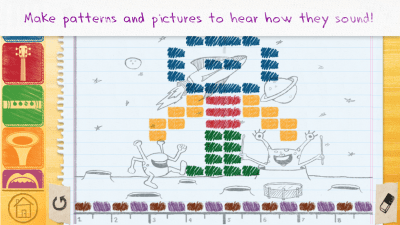 Screenshot of the application MusiQuest ECE: Sketch-a-Song - #2