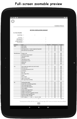 Screenshot of the application Fill and Sign PDF Forms - #5