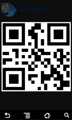 Screenshot of the application QR Scanner Go Next! - #2