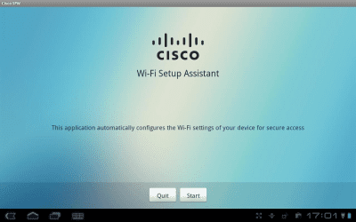 Screenshot of the application Cisco Network Setup Assistant - #5