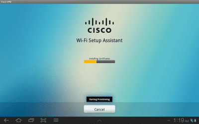 Screenshot of the application Cisco Network Setup Assistant - #6