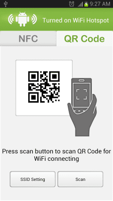 Screenshot of the application Easy Hotspot - #2