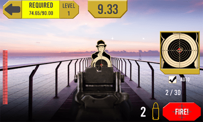Screenshot of the application End game in the shooting range - #3