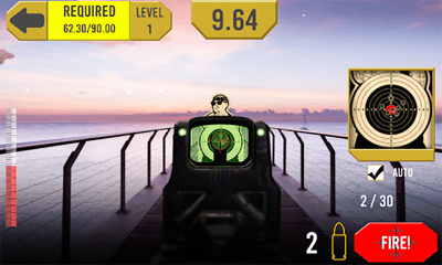 Screenshot of the application End game in the shooting range - #12