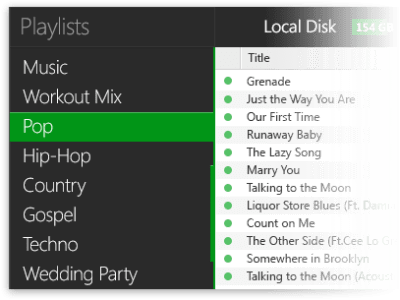 Screenshot of the application SharePod - #2