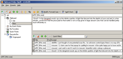 Screenshot of the application Clipboard Help Spell Portable - #4