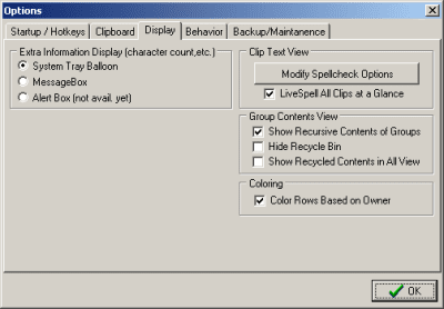 Screenshot of the application Clipboard Help Spell Portable - #8