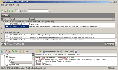 Screenshot of the application Clipboard Help Spell - #2