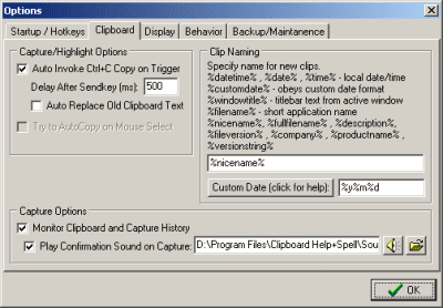 Screenshot of the application Clipboard Help Spell - #7