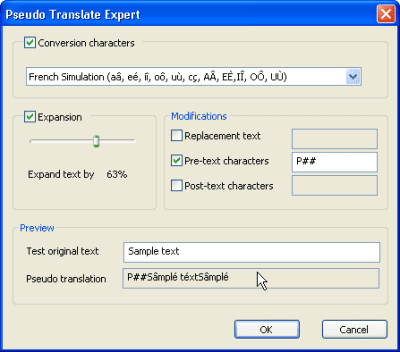 Screenshot of the application Lingobit Localizer - #3