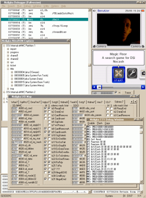 Screenshot of the application NO$GBA - #2