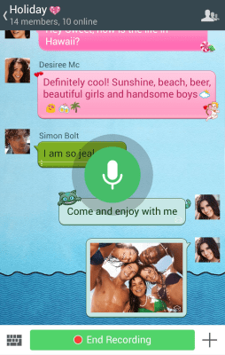 Screenshot of the application Hi - #6
