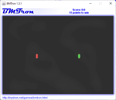 Screenshot of the application BMTron - #2
