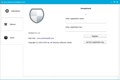 Screenshot of the application Stop Installation Tool - #4