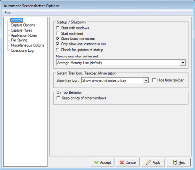 Screenshot of the application Automatic Screenshotter - #4