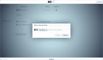 Screenshot of the application Social for Facebook - #3