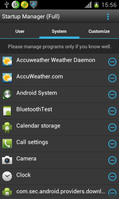 Screenshot of the application Startup Manager (Free) - #2