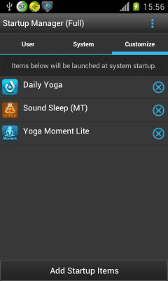 Screenshot of the application Startup Manager (Free) - #3