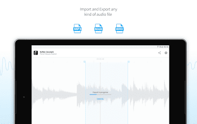 Screenshot of the application AudioStretch - #5