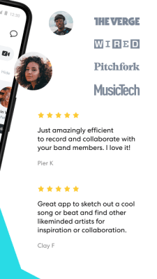 Screenshot of the application BandLab - #3