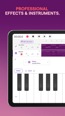 Screenshot of the application Soundtrap Studio - #5