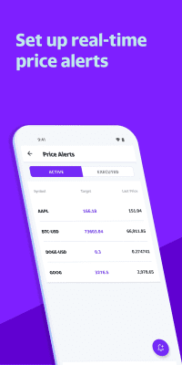 Screenshot of the application Yahoo Finance - #3