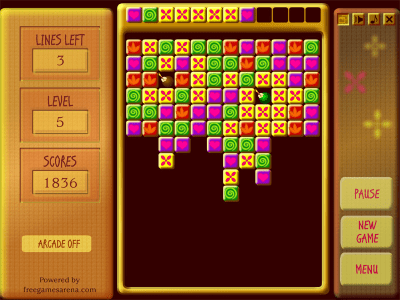 Screenshot of the application Ginger Blocks - #2