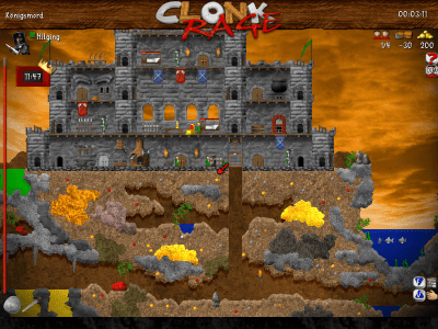 Screenshot of the application Clonk - #5