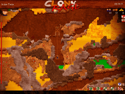 Screenshot of the application Clonk - #8