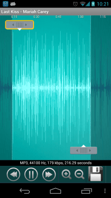 Screenshot of the application Ringtone Maker & MP3 Cutter - #2