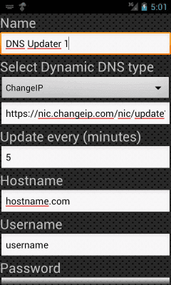 Screenshot of the application DNS Server - #6