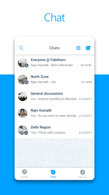 Screenshot of the application Microsoft Kaizala - #5