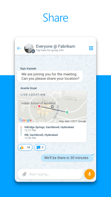 Screenshot of the application Microsoft Kaizala - #6