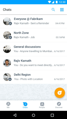 Screenshot of the application Microsoft Kaizala - #7