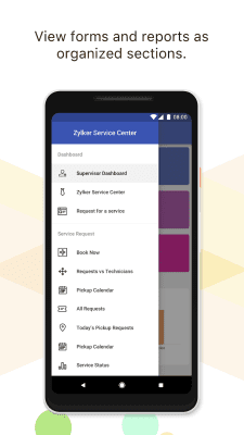 Screenshot of the application Zoho Creator - #2