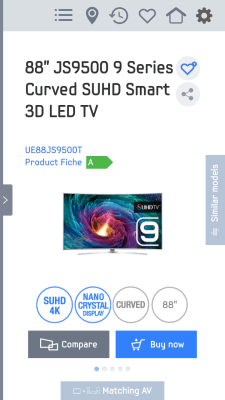 Screenshot of the application SAMSUNG TV & Remote (IR) - #4