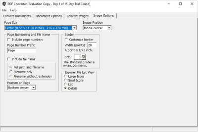 Screenshot of the application PDF Converter - #4