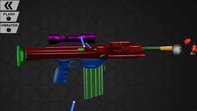 Screenshot of the application Toy Weapons App. - #3