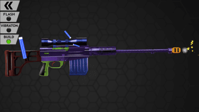 Screenshot of the application Toy Weapons App. - #4