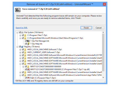 Screenshot of the application Uninstall Tool - #2