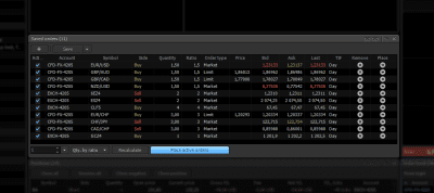 Screenshot of the application ProTrader - #3