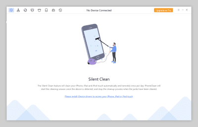Screenshot of the application PhoneClean - #3