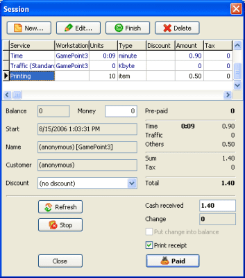 Screenshot of the application TrueCafe - #4