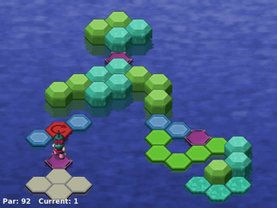 Screenshot of the application Hex-a-Hop - #3